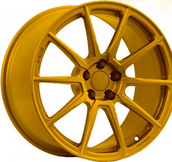 Кованый диск Slik PREMIUM L-752 9.0x17  (Ярко желтый RAL1021 (YELLOW))