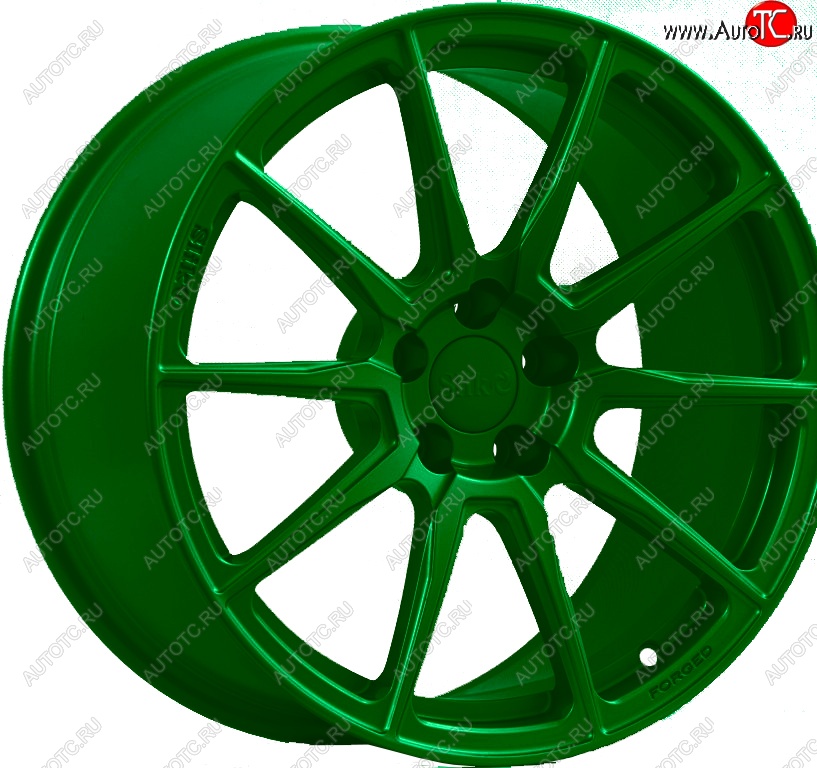 34 999 р. Кованый диск Slik PREMIUM L-752 9.0x17   (Зеленый (GREEEN))  с доставкой в г. Майкоп