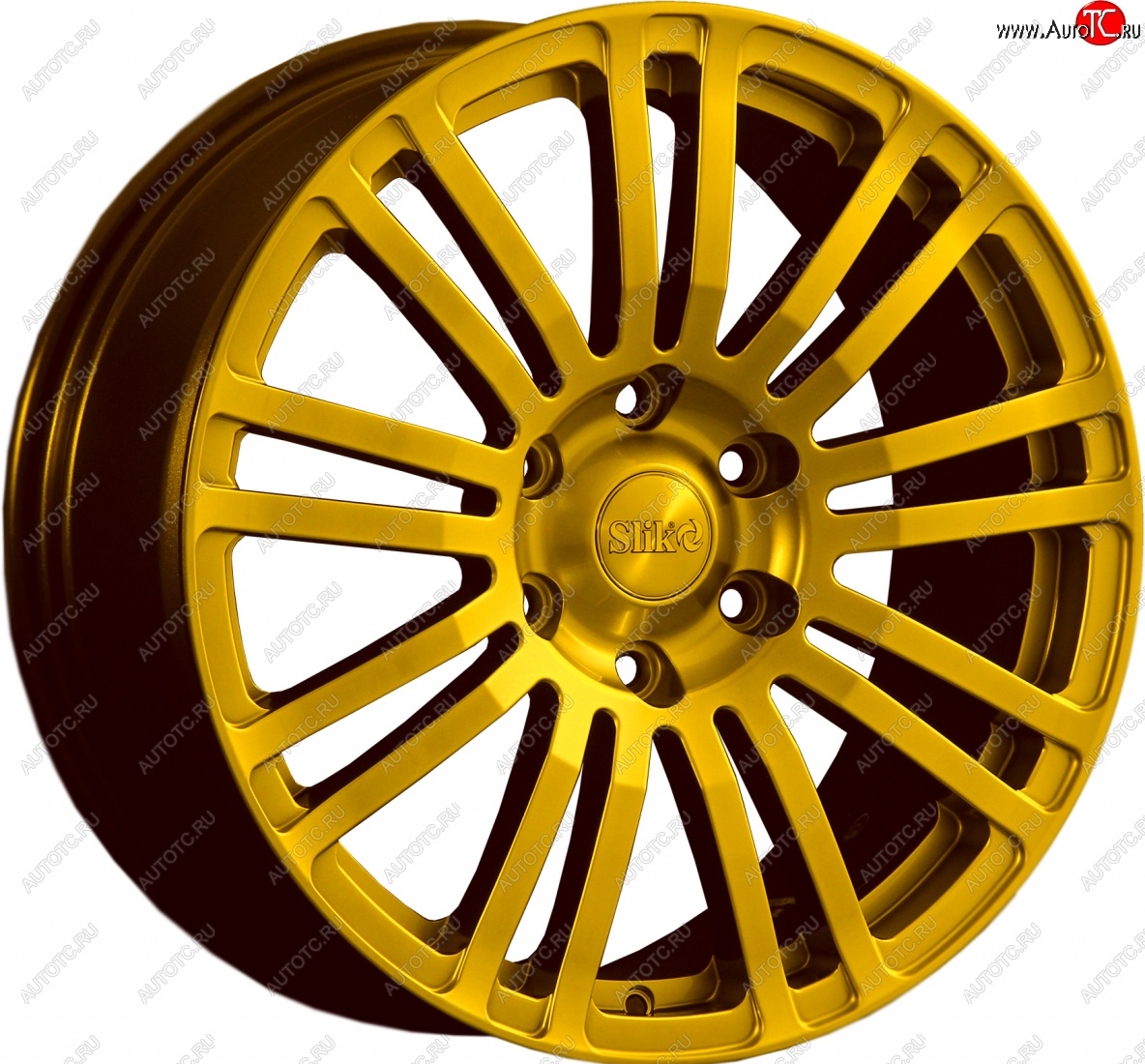 22 299 р. Кованый диск Slik Classic L-802 8.0x18   (Ярко желтый RAL1021 (YELLOW))  с доставкой в г. Майкоп