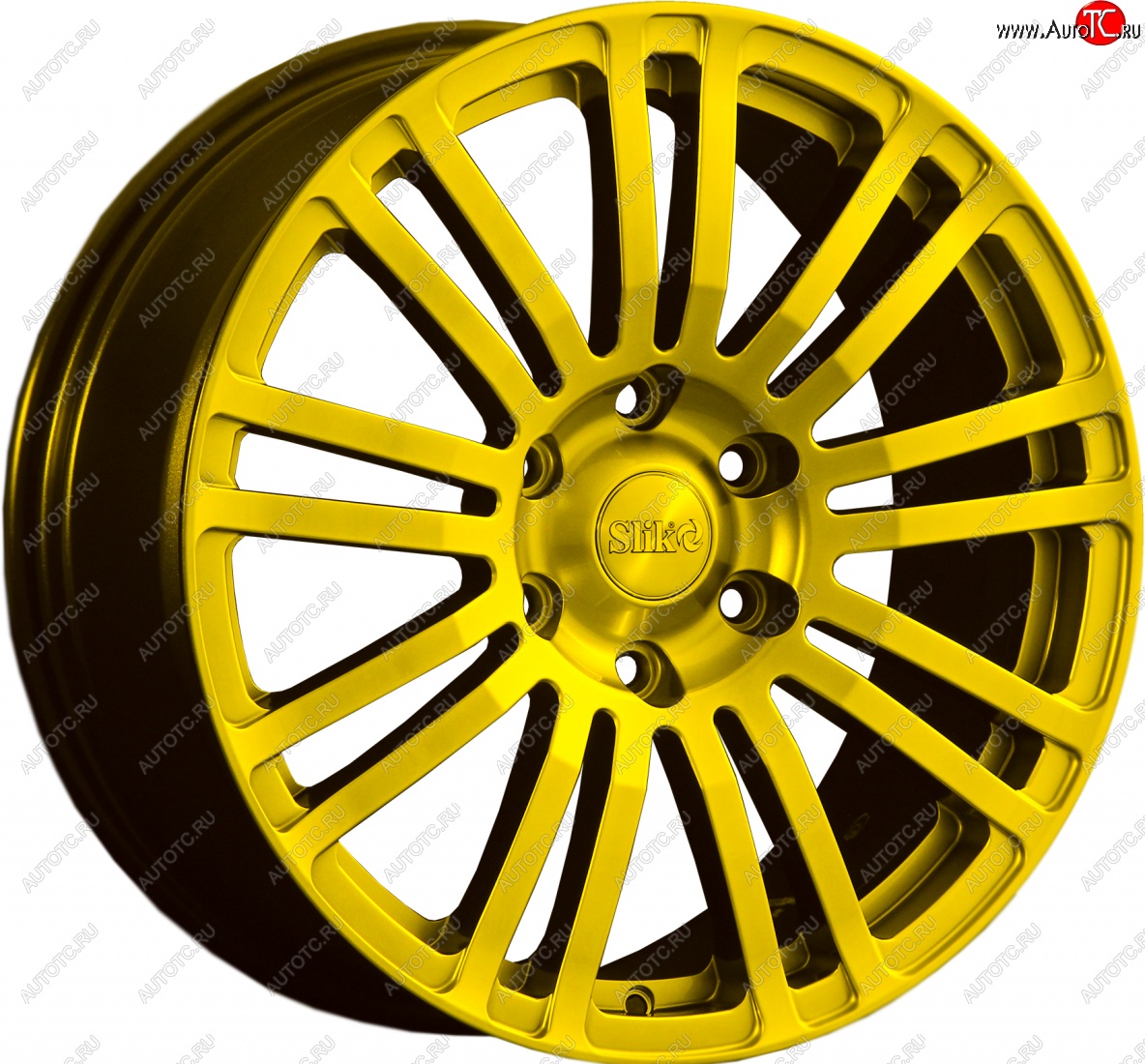 22 299 р. Кованый диск Slik Classic L-802 8.0x18   (Candy ярко-желтый (Candy YELLOW))  с доставкой в г. Майкоп