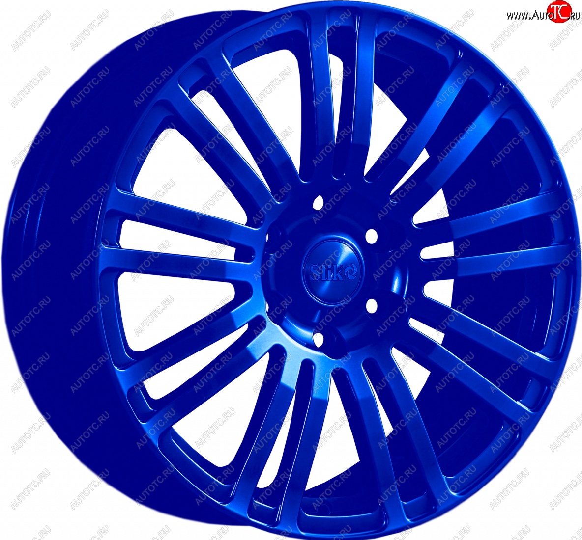 22 299 р. Кованый диск Slik Classic L-802 8.0x18   (Candy синий (Candy BLUE))  с доставкой в г. Майкоп