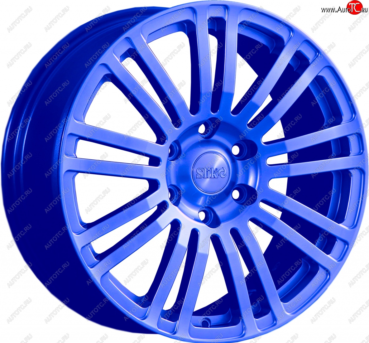 22 299 р. Кованый диск Slik Classic L-802 8.0x18   (Синий (BLUE))  с доставкой в г. Майкоп