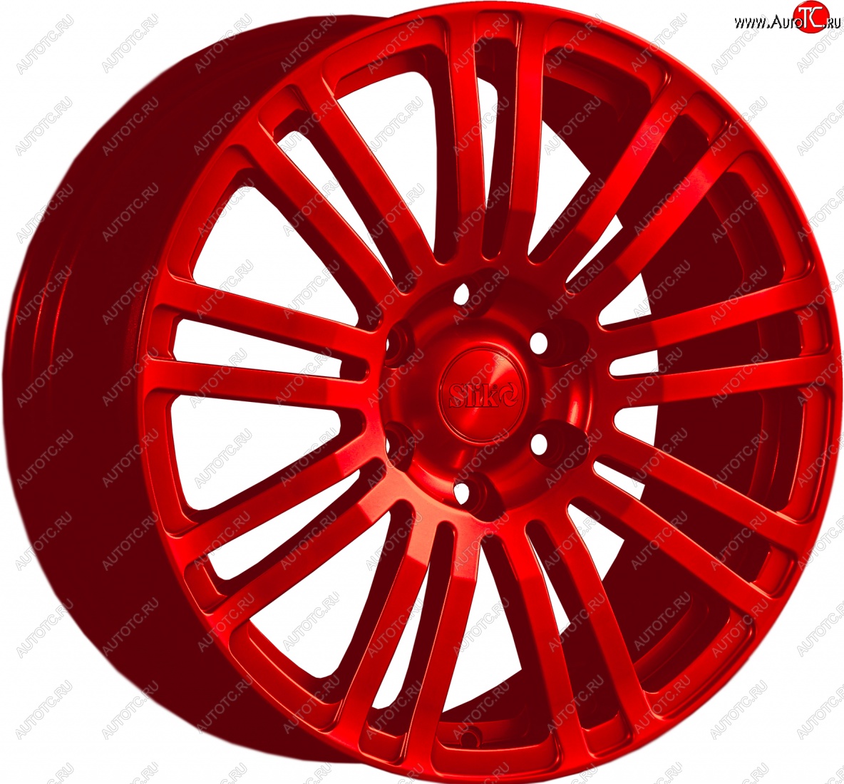 22 299 р. Кованый диск Slik Classic L-802 8.0x18   (Красный (RED))  с доставкой в г. Майкоп