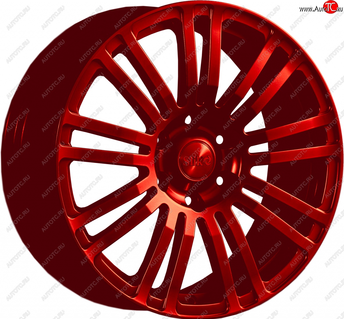 22 299 р. Кованый диск Slik Classic L-802 8.0x18   (Candy красный (Candy RED))  с доставкой в г. Майкоп