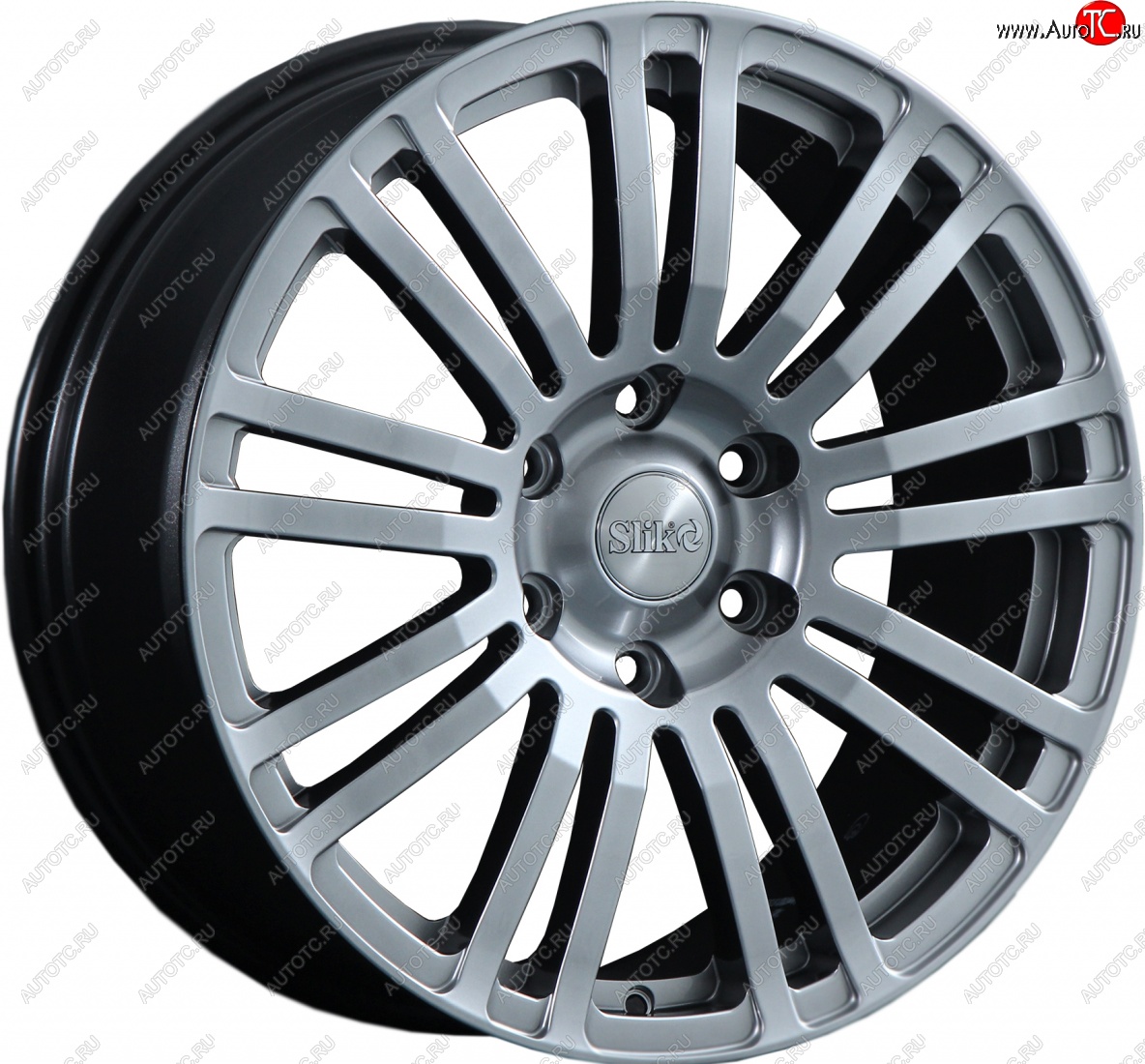22 299 р. Кованый диск Slik Classic L-802 8.5x18   (Графит глянцевый (GM))  с доставкой в г. Майкоп