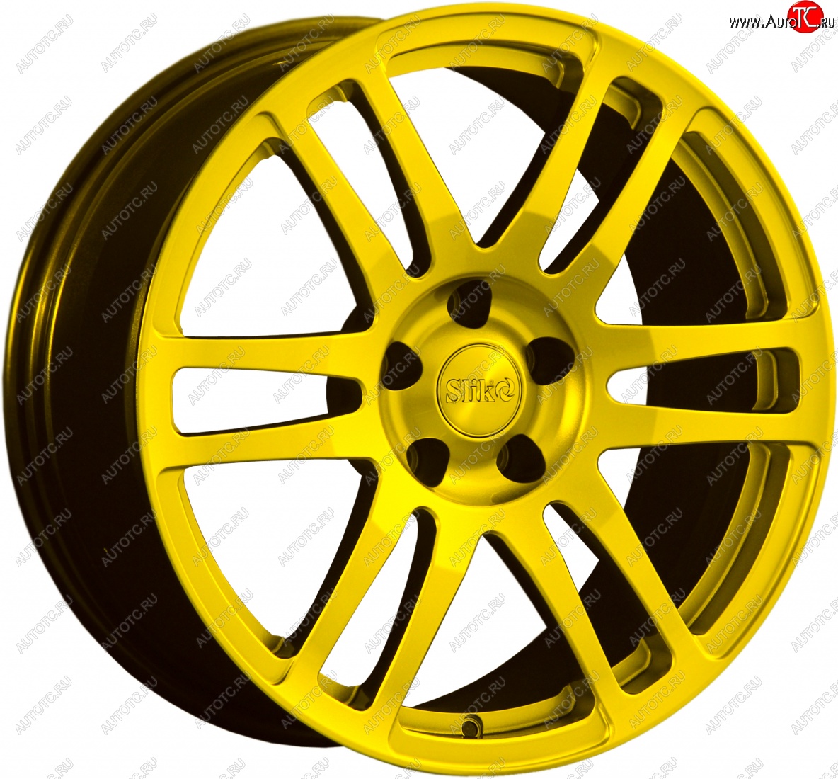 22 299 р. Кованый диск Slik Classic L-803 8.0x18 Nissan Qashqai 1 дорестайлинг (2007-2010) 5x114.3xDIA66.1xET40.0 (Candy ярко-желтый (Candy YELLOW))