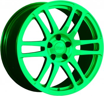 Кованый диск Slik Classic L-803 8.0x18  (RAL 6038 ярко-зеленый (6038))