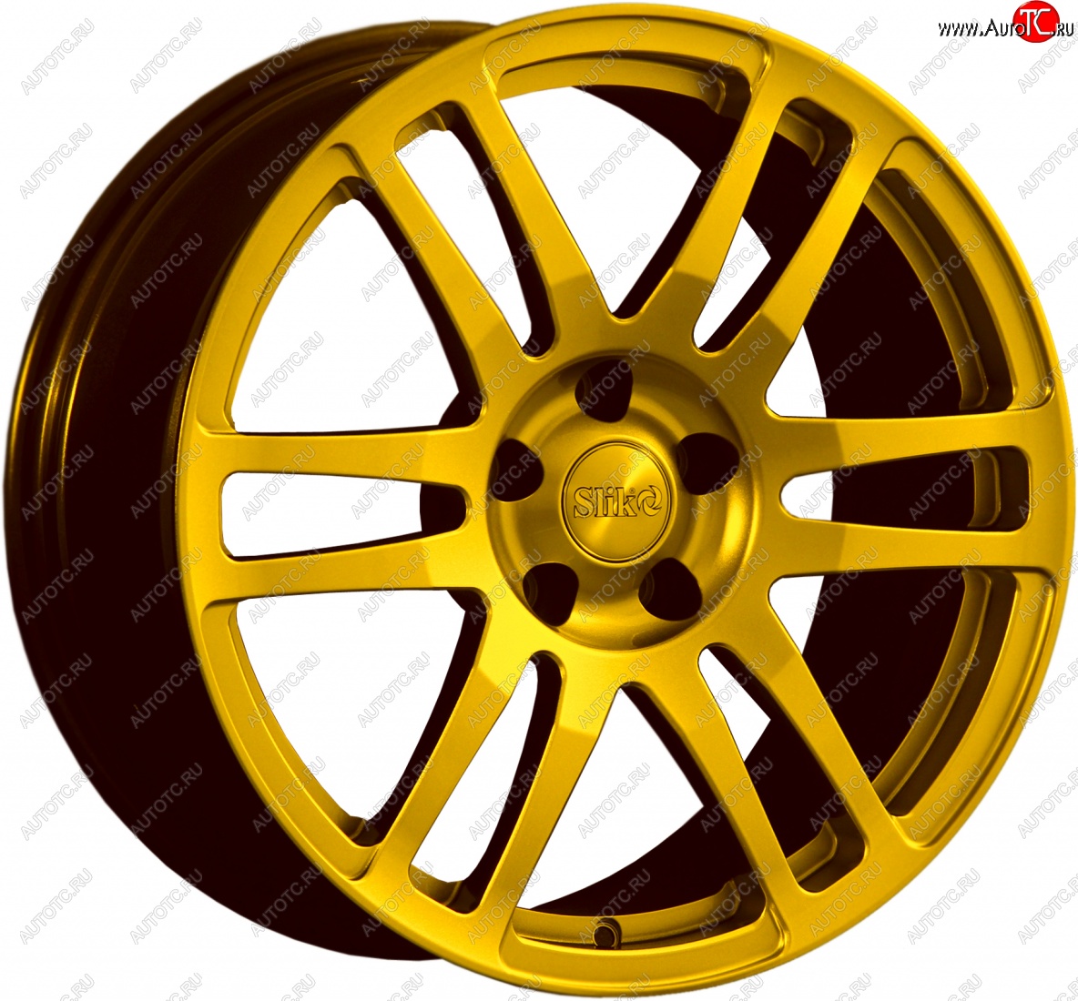 22 299 р. Кованый диск Slik Classic L-803 8.0x18   (Ярко желтый RAL1021 (YELLOW))  с доставкой в г. Майкоп