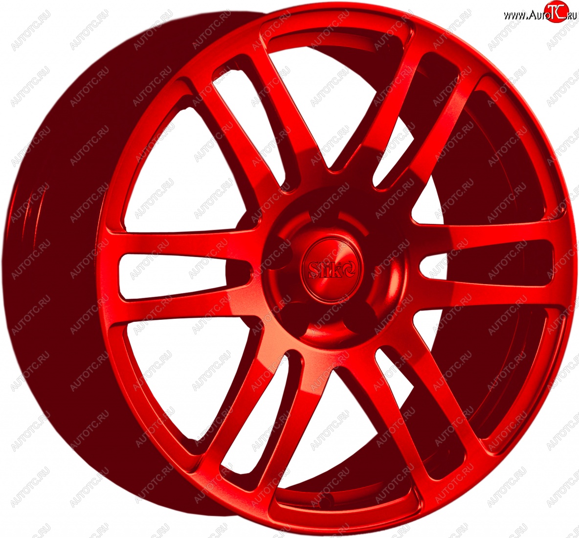 22 299 р. Кованый диск Slik Classic L-803 8.5x18   (Красный (RED))  с доставкой в г. Майкоп