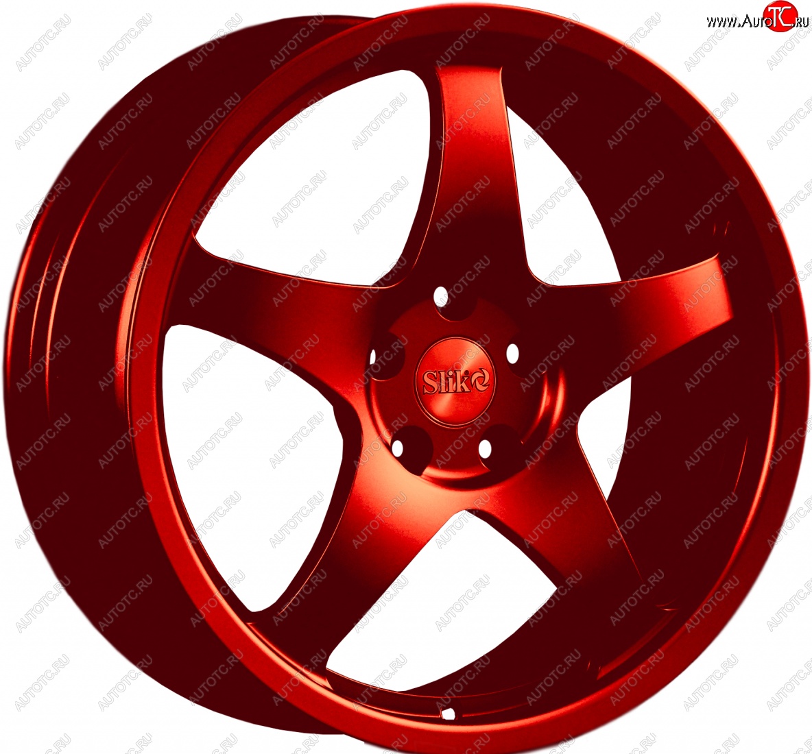 22 299 р. Кованый диск Slik Classic L-806 8.0x18   (Candy алый)  с доставкой в г. Майкоп