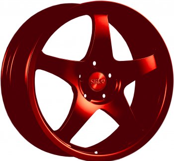 Кованый диск Slik Classic L-806 8.0x18  (Candy красный (Candy RED))