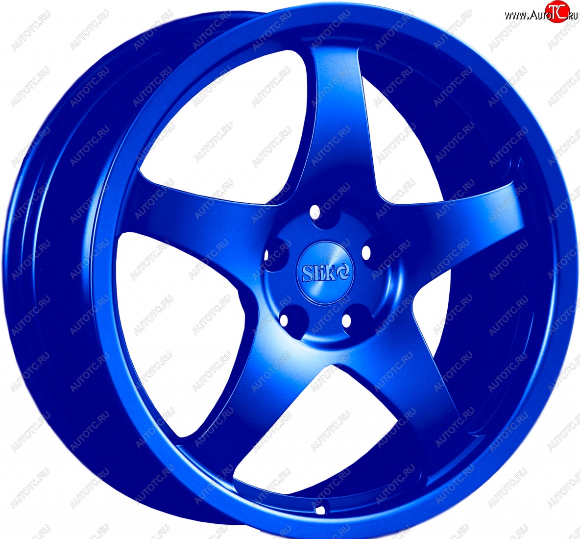 22 299 р. Кованый диск Slik Classic L-806 8.0x18   (Candy синий (Candy BLUE))  с доставкой в г. Майкоп