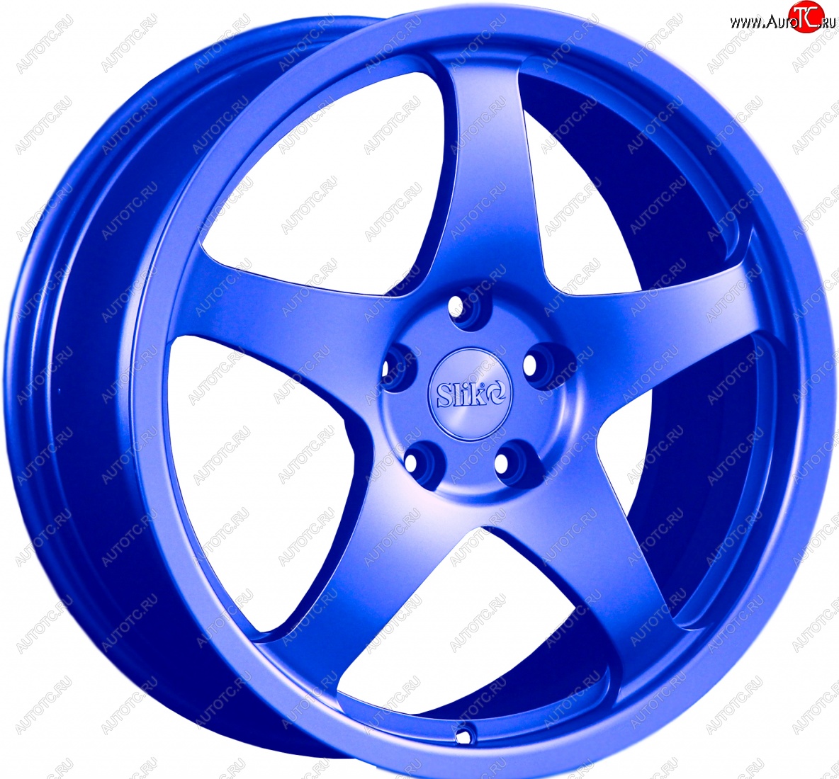 22 299 р. Кованый диск Slik Classic L-806 8.0x18   (Синий (BLUE))  с доставкой в г. Майкоп