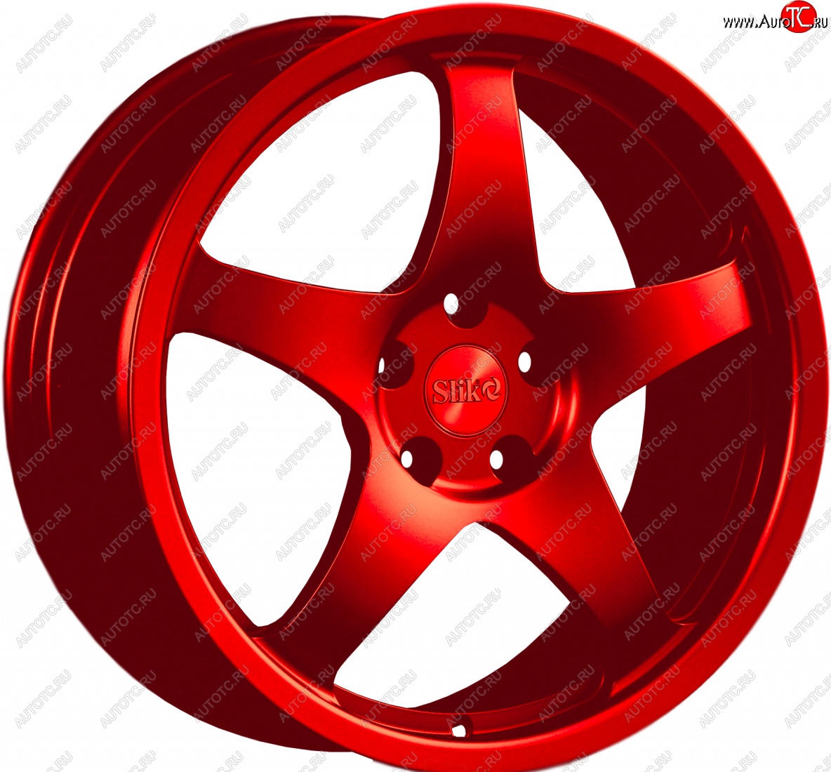 22 299 р. Кованый диск Slik Classic L-806 8.5x18   (Красный (RED))  с доставкой в г. Майкоп