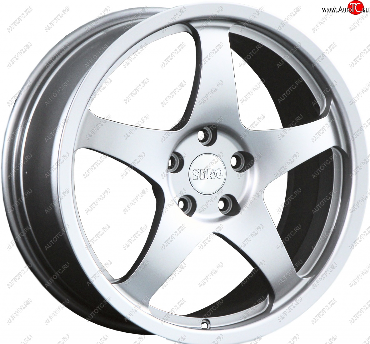 22 299 р. Кованый диск Slik Classic L-806 8.5x18   (Ярко блестящее серебро (HPB))  с доставкой в г. Майкоп
