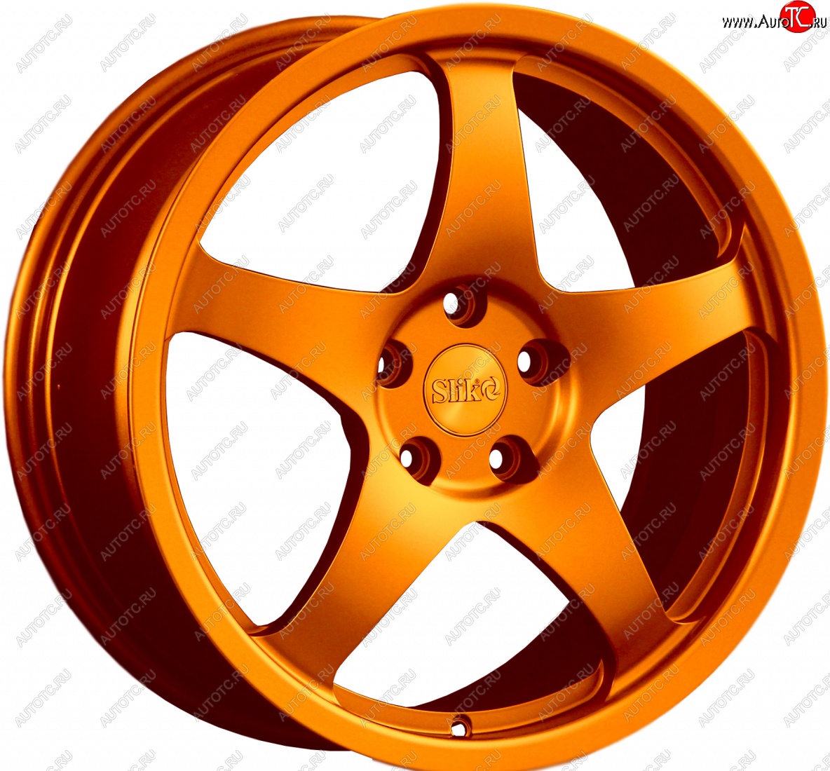 22 299 р. Кованый диск Slik Classic L-806 8.5x18   (Candy медно-оранжевый глянцевый)  с доставкой в г. Майкоп