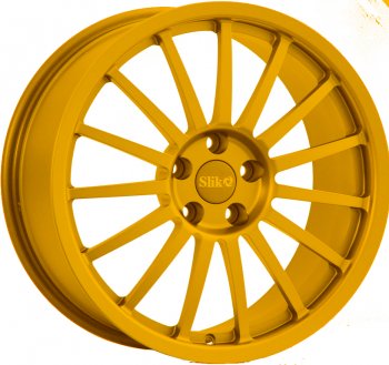 Кованый диск Slik Classic L-808 8.0x18  (Ярко желтый RAL1021 (YELLOW))