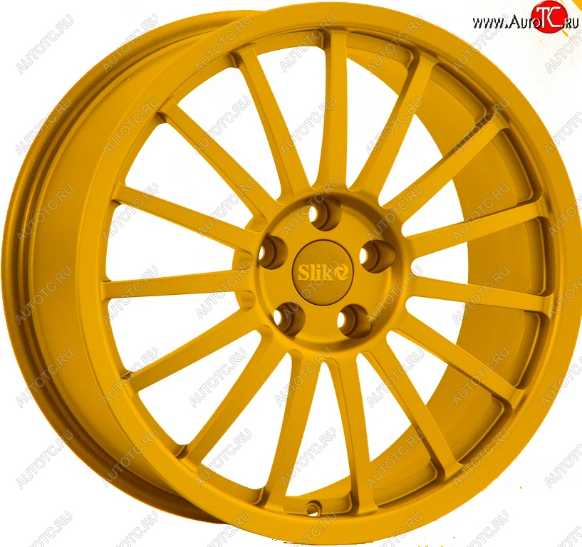 22 299 р. Кованый диск Slik Classic L-808 8.0x18   (Ярко желтый RAL1021 (YELLOW))  с доставкой в г. Майкоп