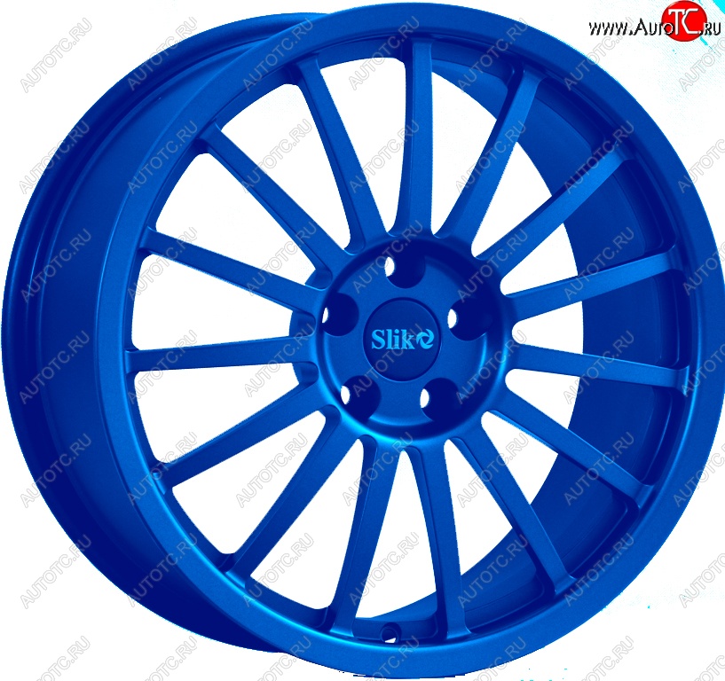 22 299 р. Кованый диск Slik Classic L-808 8.0x18   (Candy синий (Candy BLUE))  с доставкой в г. Майкоп