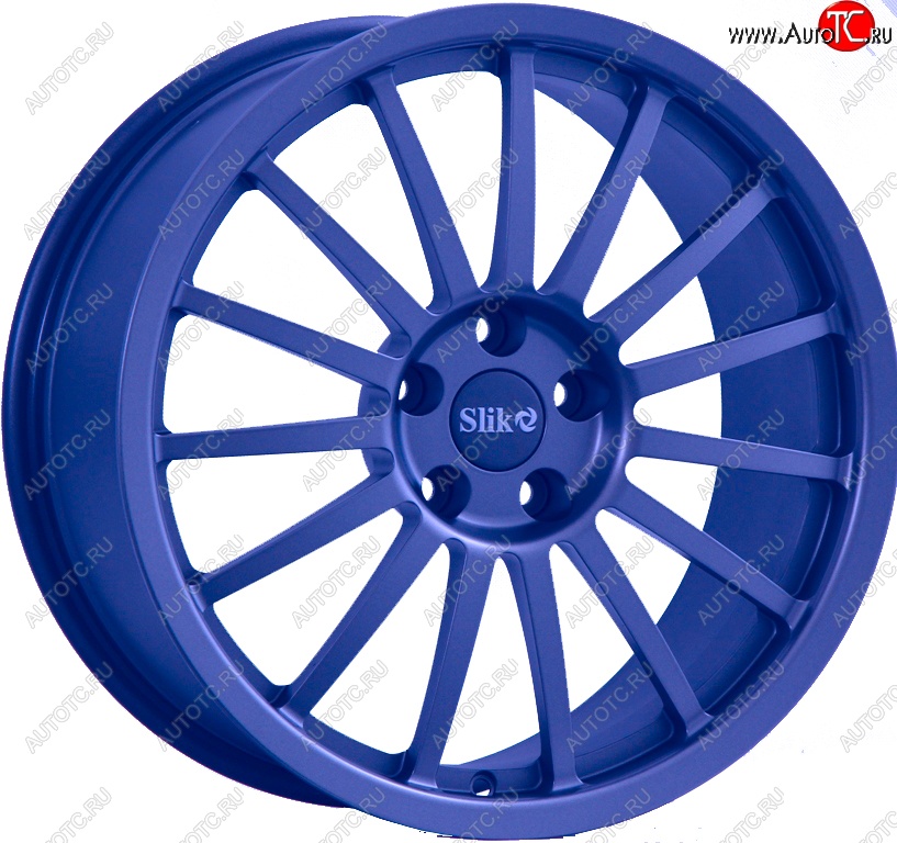 22 299 р. Кованый диск Slik Classic L-808 8.0x18   (Синий (BLUE))  с доставкой в г. Майкоп