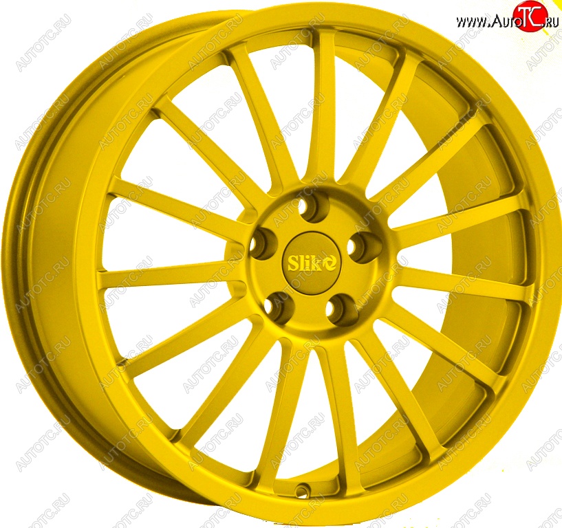 22 299 р. Кованый диск Slik Classic L-808 8.5x18 Mazda RX7 (1992-2000) 5x114.3xDIA59.6xET50.0 (Candy ярко-желтый (Candy YELLOW))