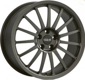 Кованый диск Slik Classic L-808 8.5x18  (Темный хром (DC))