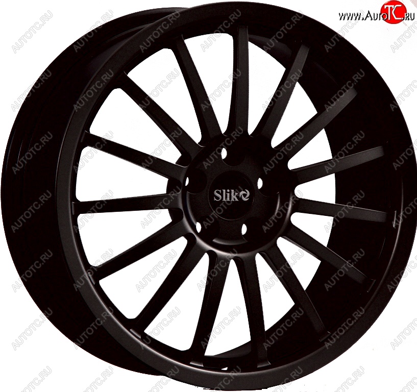 22 299 р. Кованый диск Slik Classic L-808 8.5x18   (Черный глянцевый (BK))  с доставкой в г. Майкоп