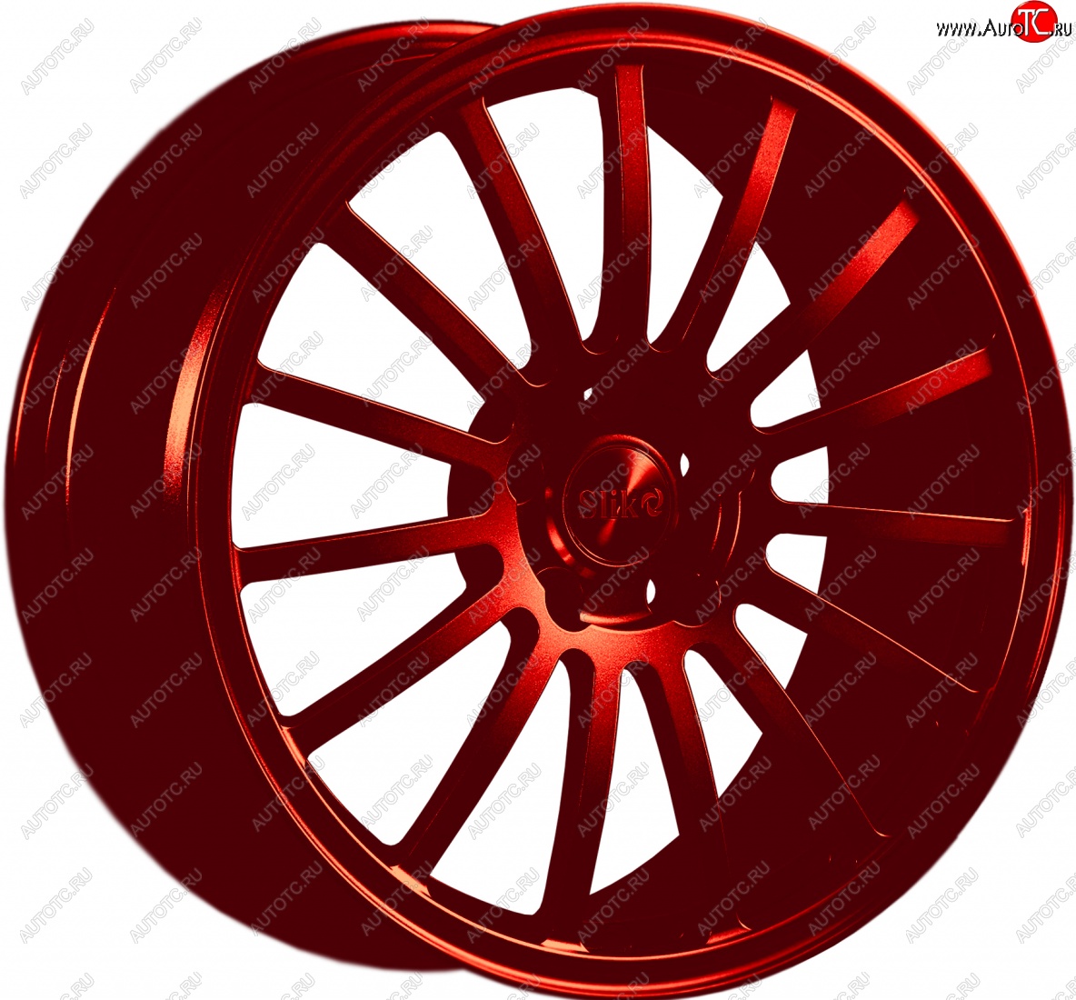 28 099 р. Кованый диск Slik Classic L-810 8.0x18   (Candy красный (Candy RED))  с доставкой в г. Майкоп