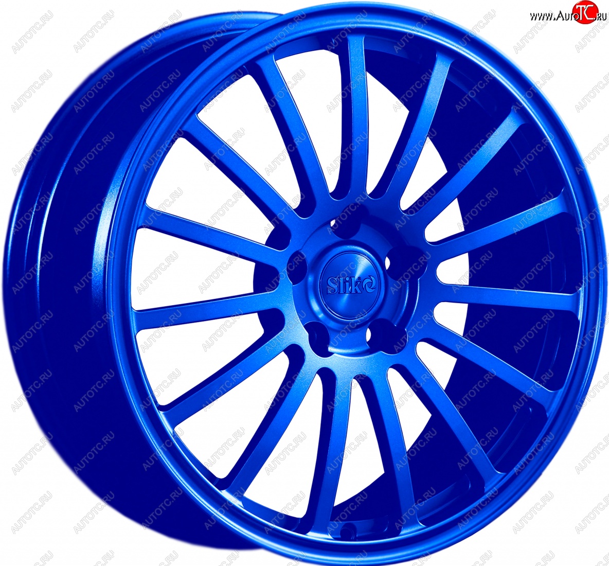 28 099 р. Кованый диск Slik Classic L-810 8.0x18   (Candy синий (Candy BLUE))  с доставкой в г. Майкоп