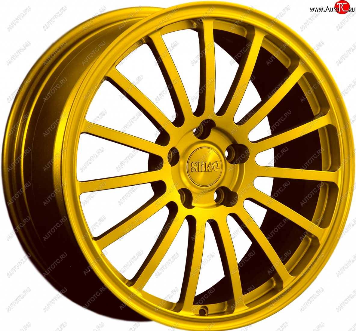 28 099 р. Кованый диск Slik Classic L-810 8.5x18   (Ярко желтый RAL1021 (YELLOW))  с доставкой в г. Майкоп
