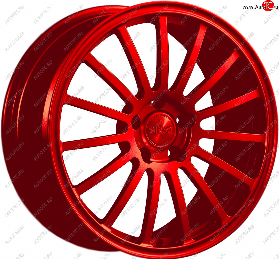 28 099 р. Кованый диск Slik Classic L-810 8.5x18   (Красный (RED))  с доставкой в г. Майкоп