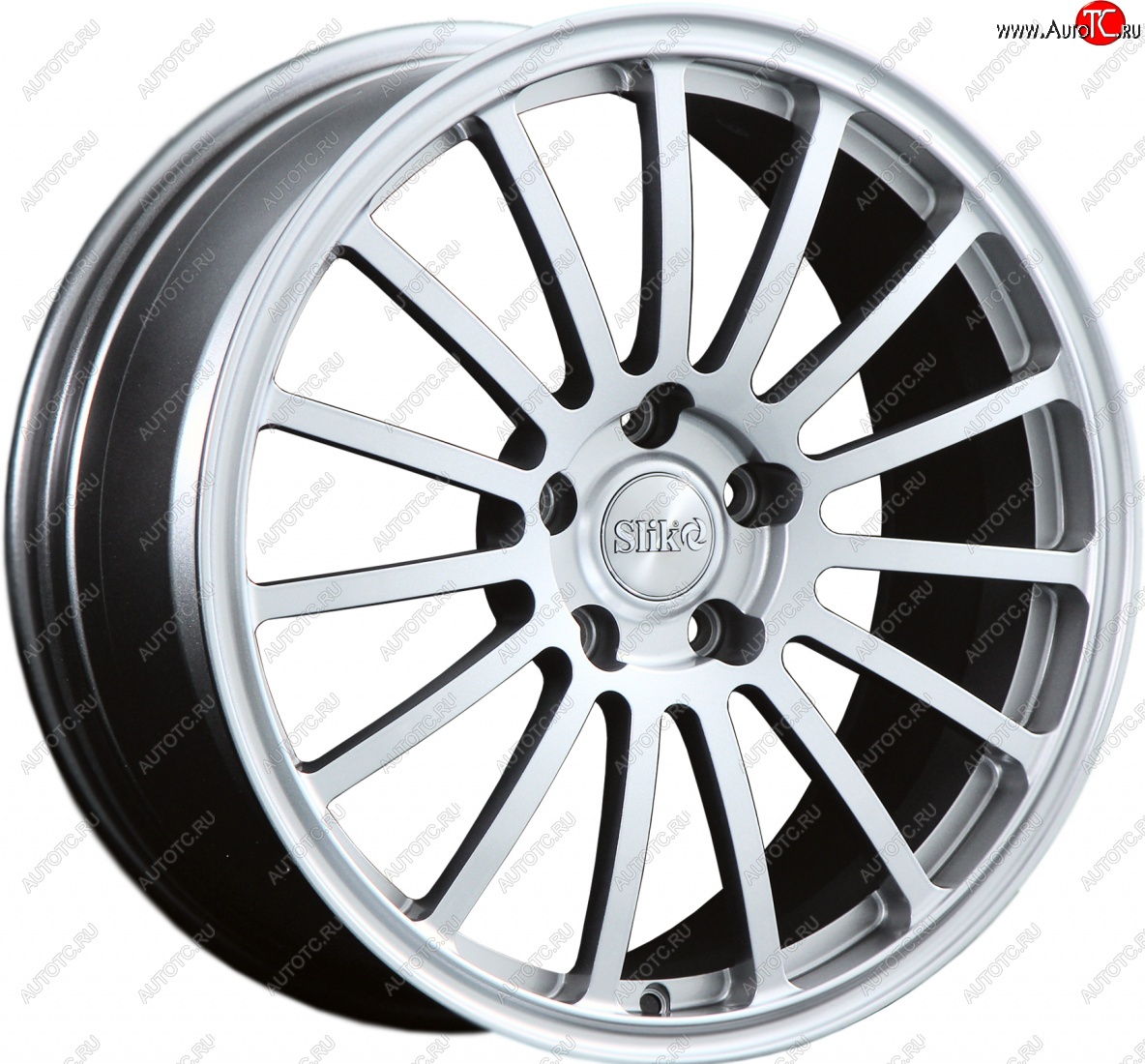 27 399 р. Кованый диск Slik Classic L-810 8.5x18   (Ярко блестящее серебро (HPB))  с доставкой в г. Майкоп