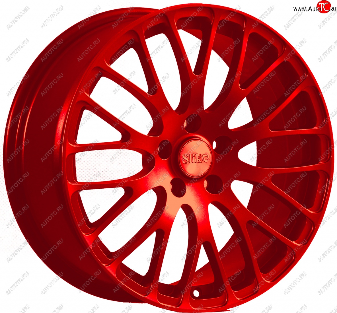 22 299 р. Кованый диск Slik Classic L-813 8.0x18   (Красный (RED))  с доставкой в г. Майкоп