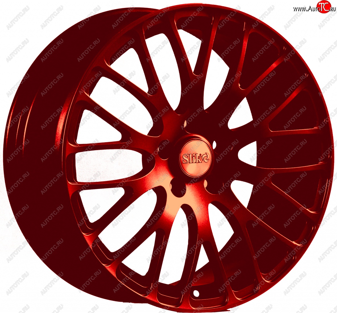 22 299 р. Кованый диск Slik Classic L-813 8.0x18   (Candy красный (Candy RED))  с доставкой в г. Майкоп