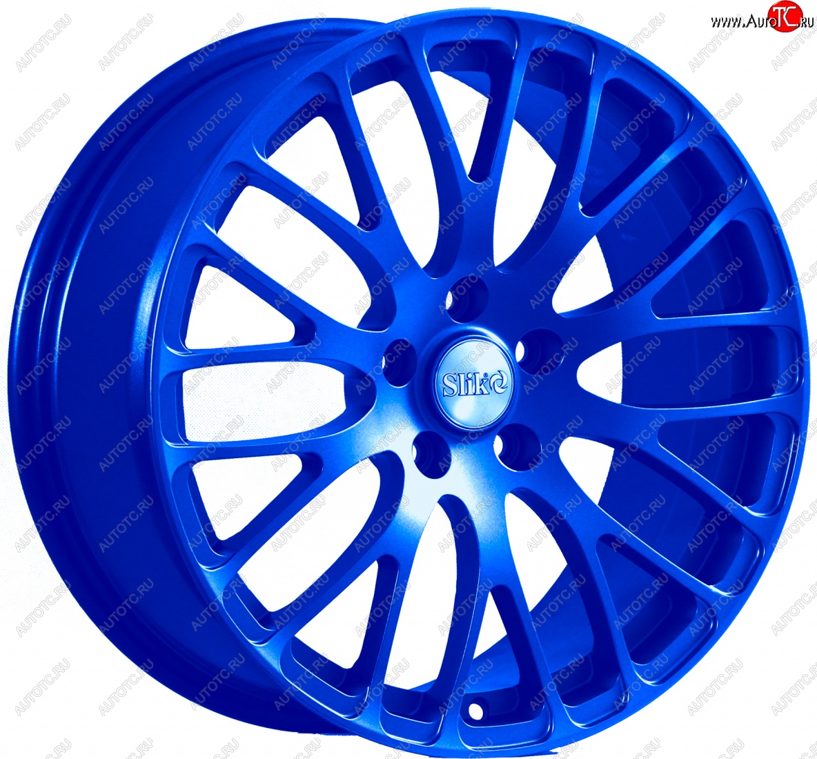 22 299 р. Кованый диск Slik Classic L-813 8.0x18   (Candy синий (Candy BLUE))  с доставкой в г. Майкоп
