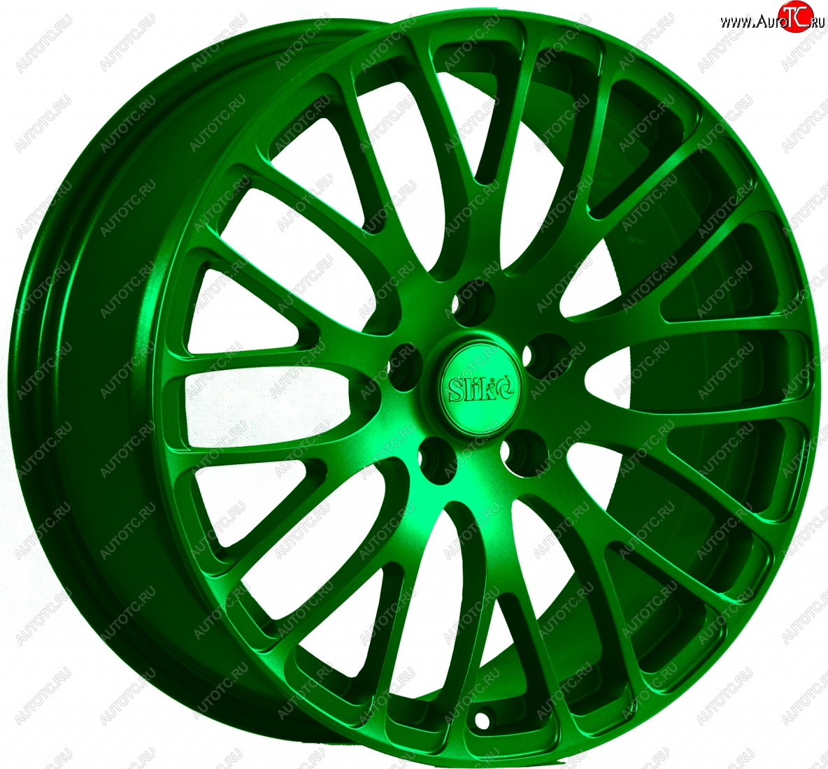22 299 р. Кованый диск Slik Classic L-813 8.5x18 Mitsubishi Eclipse (2006-2012) 5x114.3xDIA67.1xET46.0 (Зеленый (GREEEN))
