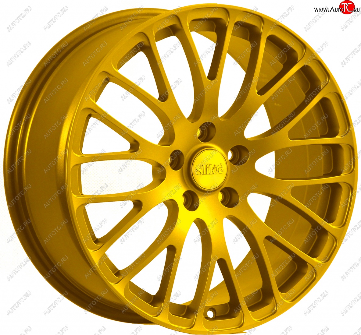 22 299 р. Кованый диск Slik Classic L-813 8.5x18   (Ярко желтый RAL1021 (YELLOW))  с доставкой в г. Майкоп