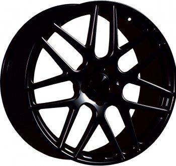 Кованый диск Slik PREMIUM L-815 8.0x18  (Черный глянцевый (BK))