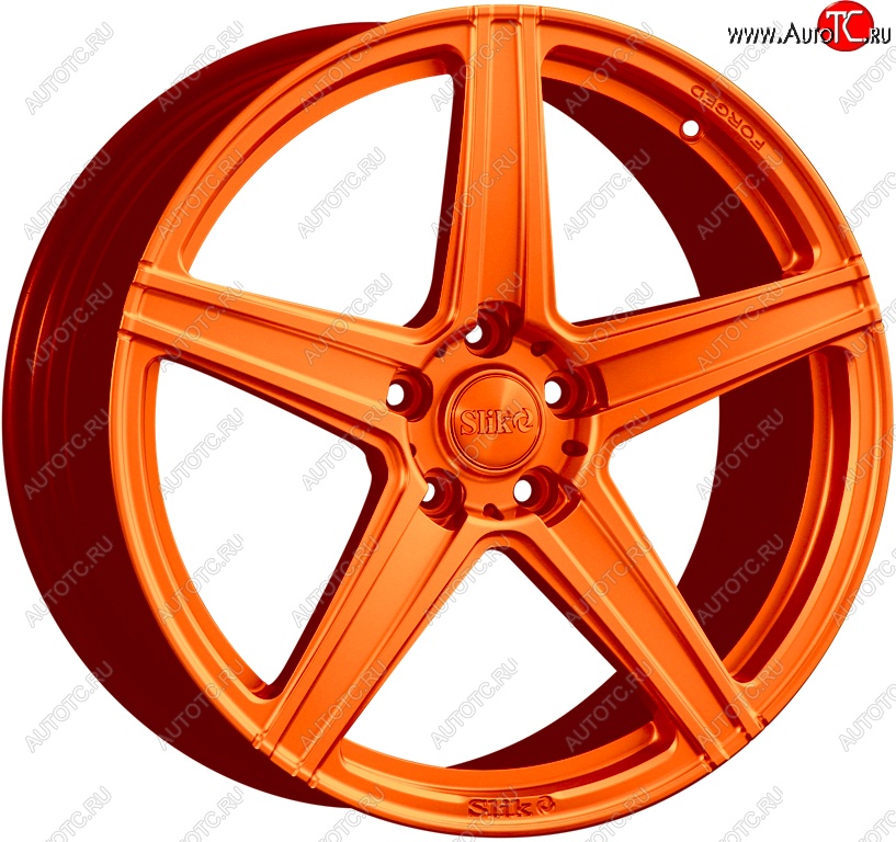 35 499 р. Кованый диск Slik PREMIUM L-819 8.5x18   (Ярко оранжевый (ORANGE))  с доставкой в г. Майкоп