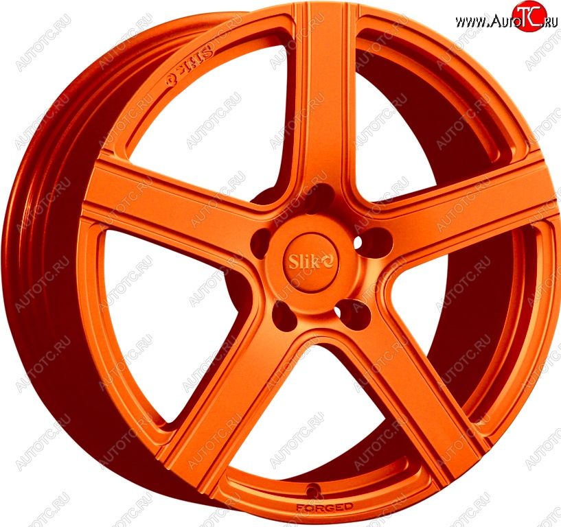 35 499 р. Кованый диск Slik PREMIUM L-822 8.5x18   (Ярко оранжевый (ORANGE))  с доставкой в г. Майкоп