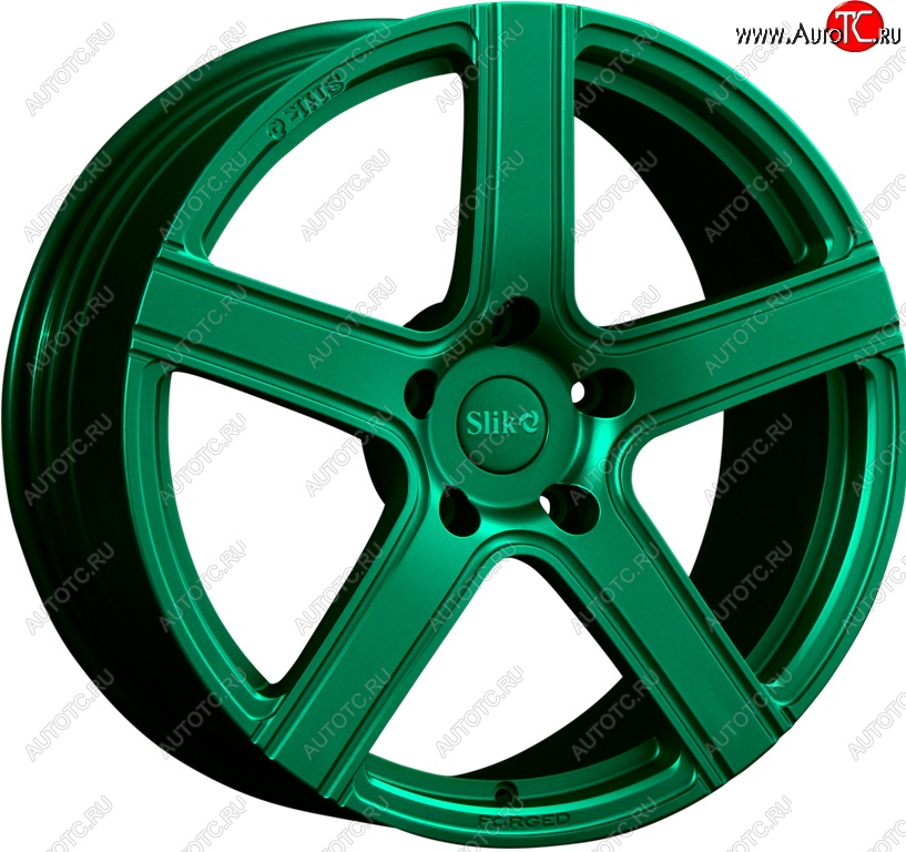 35 499 р. Кованый диск Slik PREMIUM L-822 8.5x18   (Candy изумрудно-зеленый (Candy Green))  с доставкой в г. Майкоп