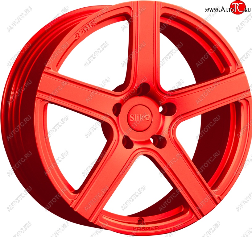 35 499 р. Кованый диск Slik PREMIUM L-822 8.5x18   (RAL 3026 ярко алый (3026))  с доставкой в г. Майкоп