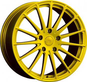 Кованый диск Slik PREMIUM L-823 8.0x18  (Candy ярко-желтый (Candy YELLOW))