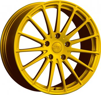 Кованый диск Slik PREMIUM L-823 8.0x18  (Ярко желтый RAL1021 (YELLOW))