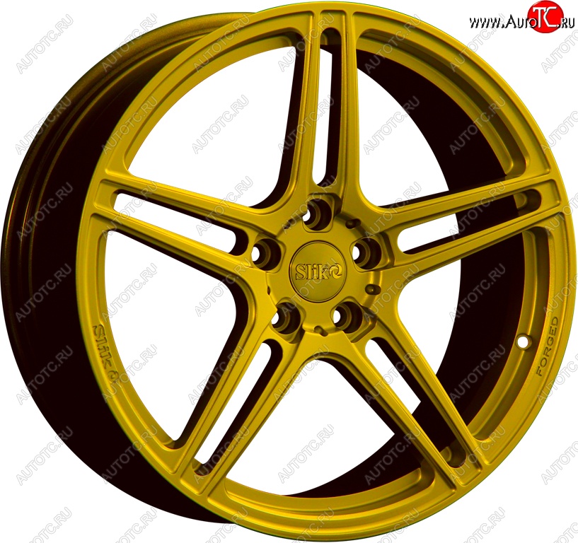 35 499 р. Кованый диск Slik PREMIUM L-824 8.0x18   (Ярко желтый RAL1021 (YELLOW))  с доставкой в г. Майкоп