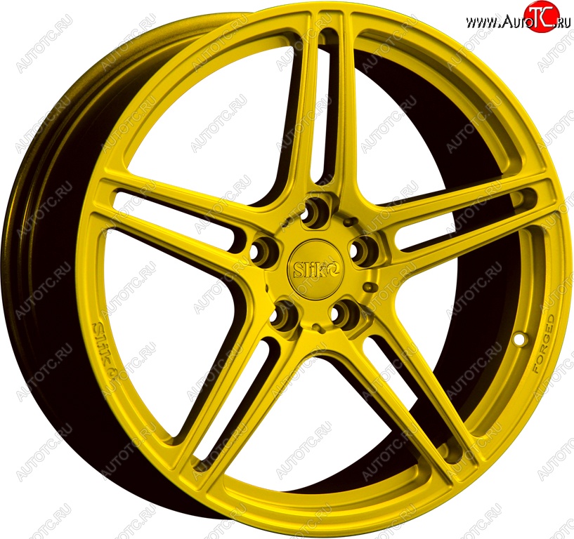 35 499 р. Кованый диск Slik PREMIUM L-824 8.0x18   (Candy ярко-желтый (Candy YELLOW))  с доставкой в г. Майкоп