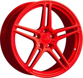 Кованый диск Slik PREMIUM L-824 8.0x18  (RAL 3026 ярко алый (3026))