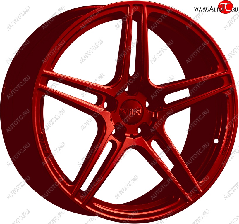 35 499 р. Кованый диск Slik PREMIUM L-824 8.0x18   (Candy алый)  с доставкой в г. Майкоп