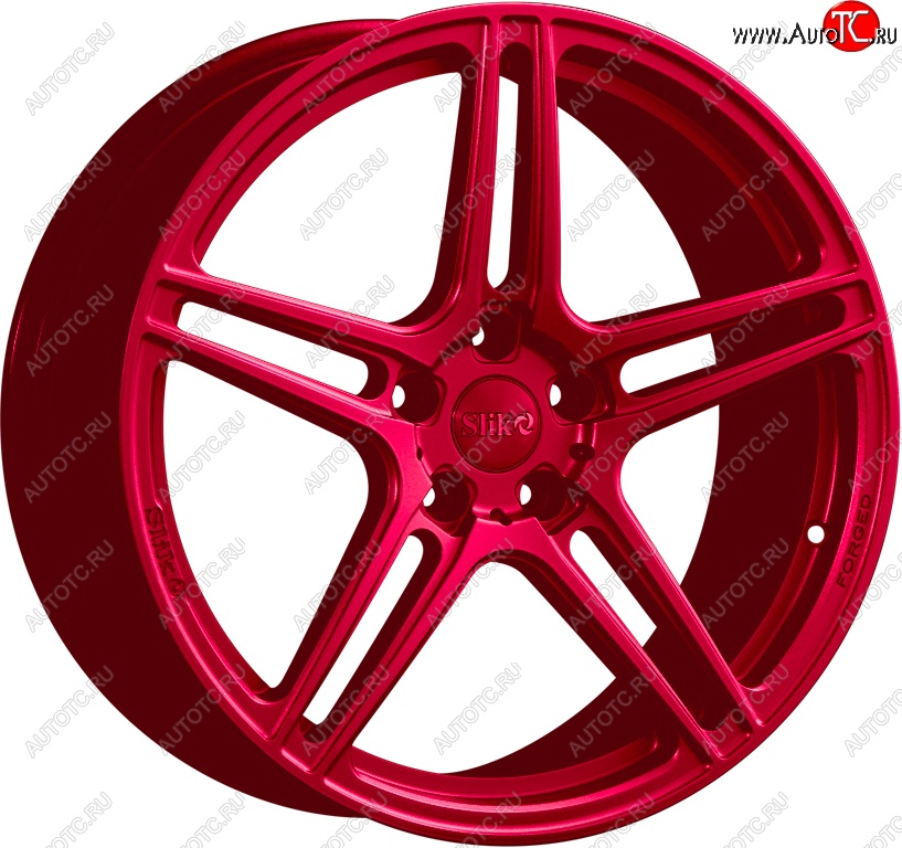 35 499 р. Кованый диск Slik PREMIUM L-824 8.0x18   (Candy рубиновый (Candy RUBIN))  с доставкой в г. Майкоп