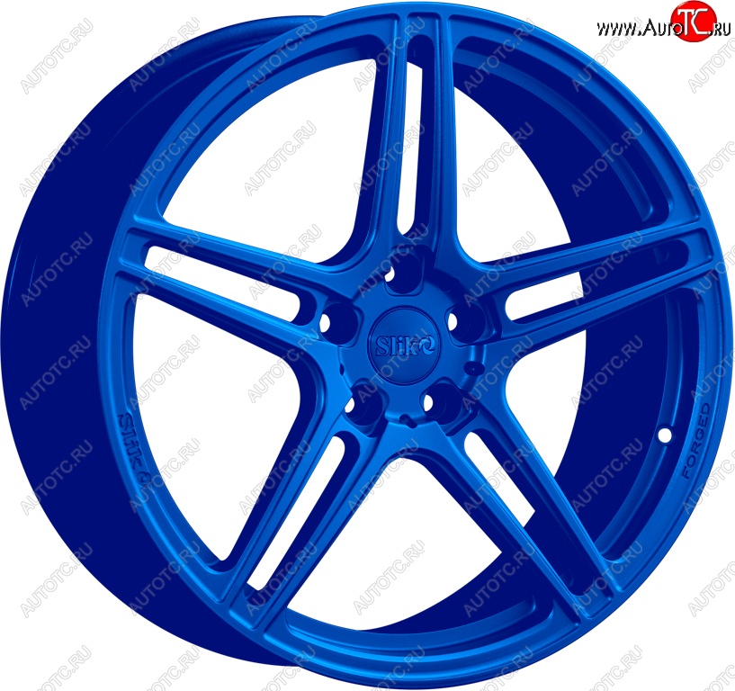 35 499 р. Кованый диск Slik PREMIUM L-824 8.0x18   (Candy синий (Candy BLUE))  с доставкой в г. Майкоп